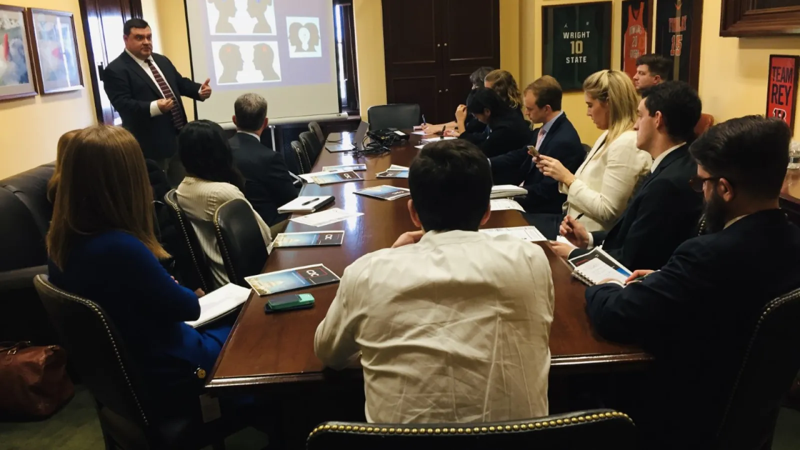 Dr. Neblo Briefing Senator Portman's Office