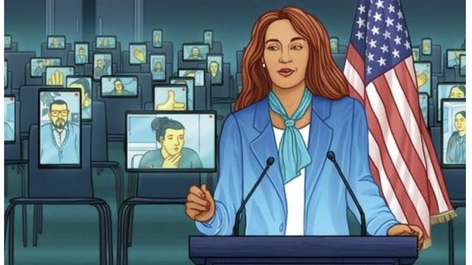 Town Hall illustration
