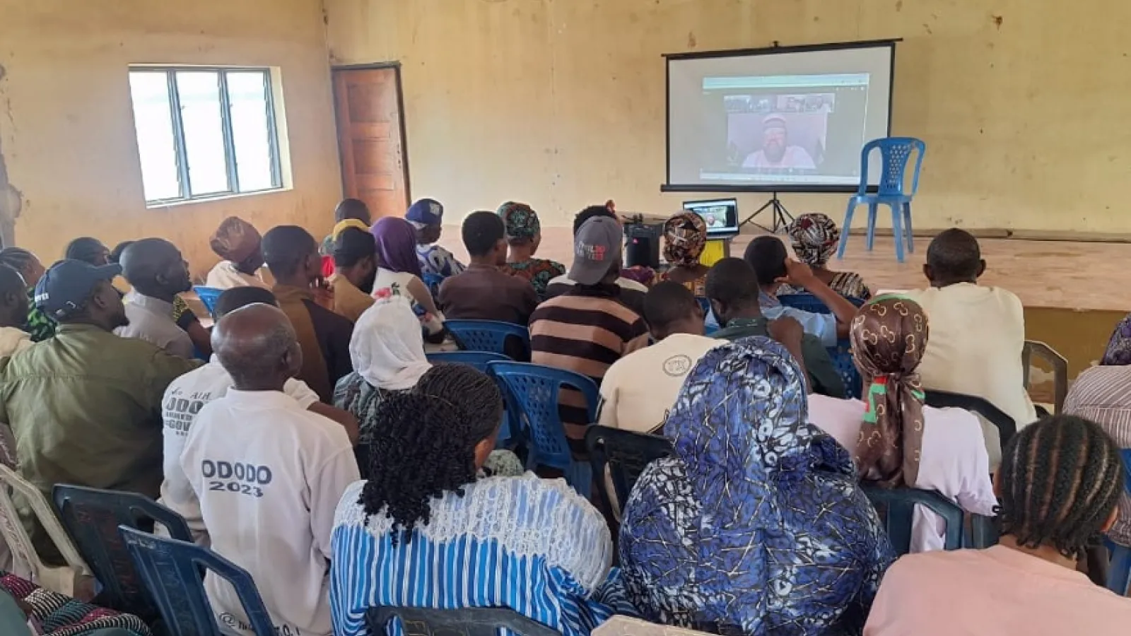 Nigeria Town Hall 2026: Nigeria representative and constituents in one room.
