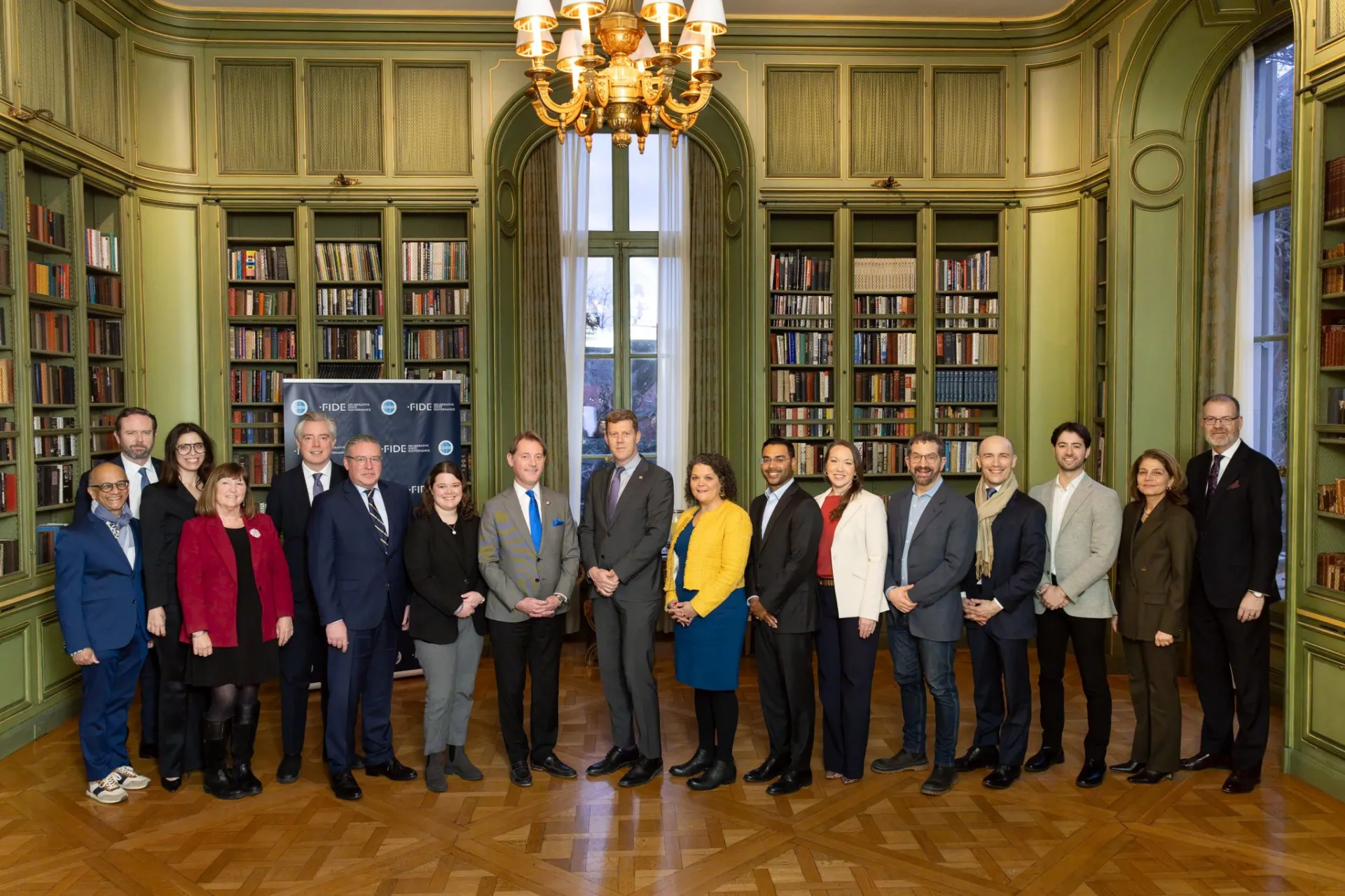 Amy Lee and  with FIDE on Launch of Deliberative State Governance Initiative
